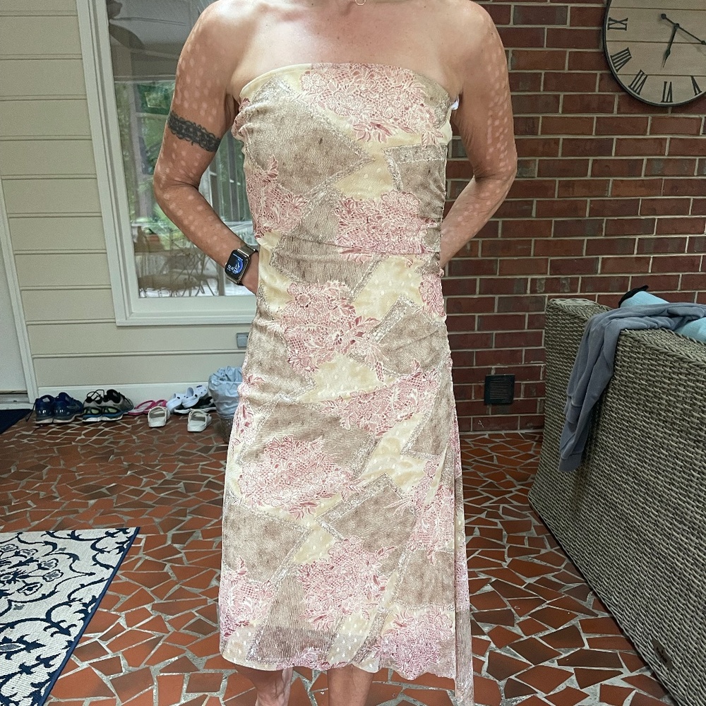 strapless dress